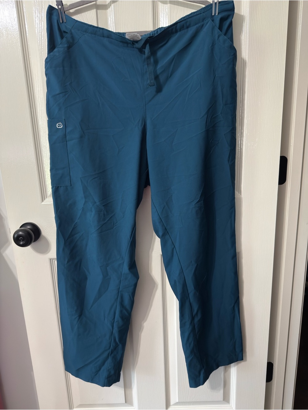 WonderWink Women's Teal Scrub Pants